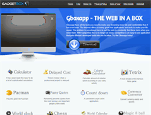 Tablet Screenshot of gboxapp.com